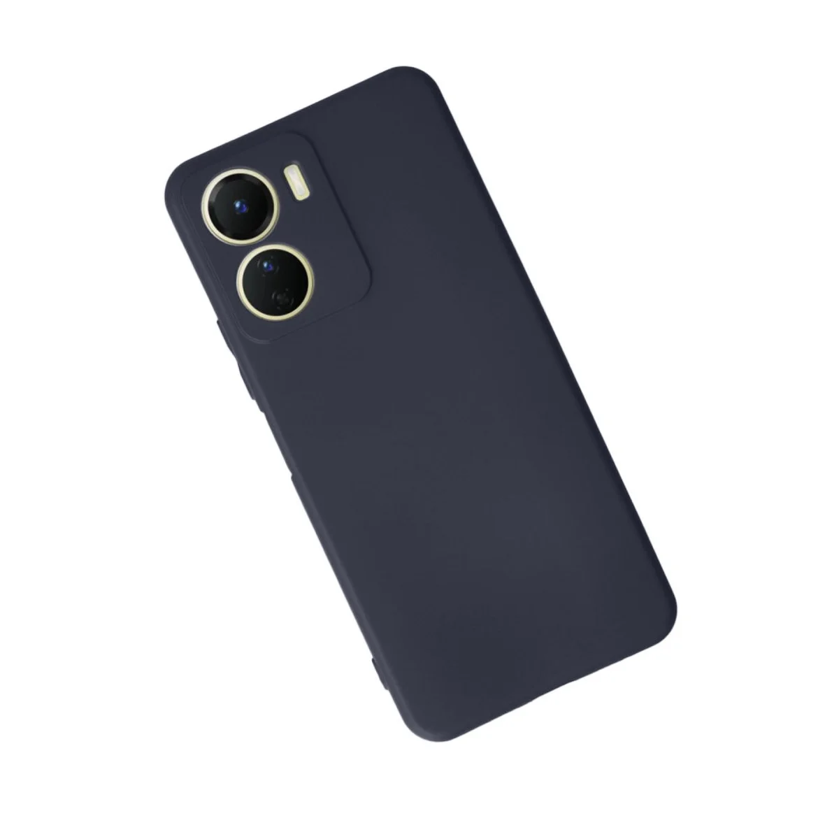 Vivo Y16 Kılıf First Silikon - Lacivert görsel 3