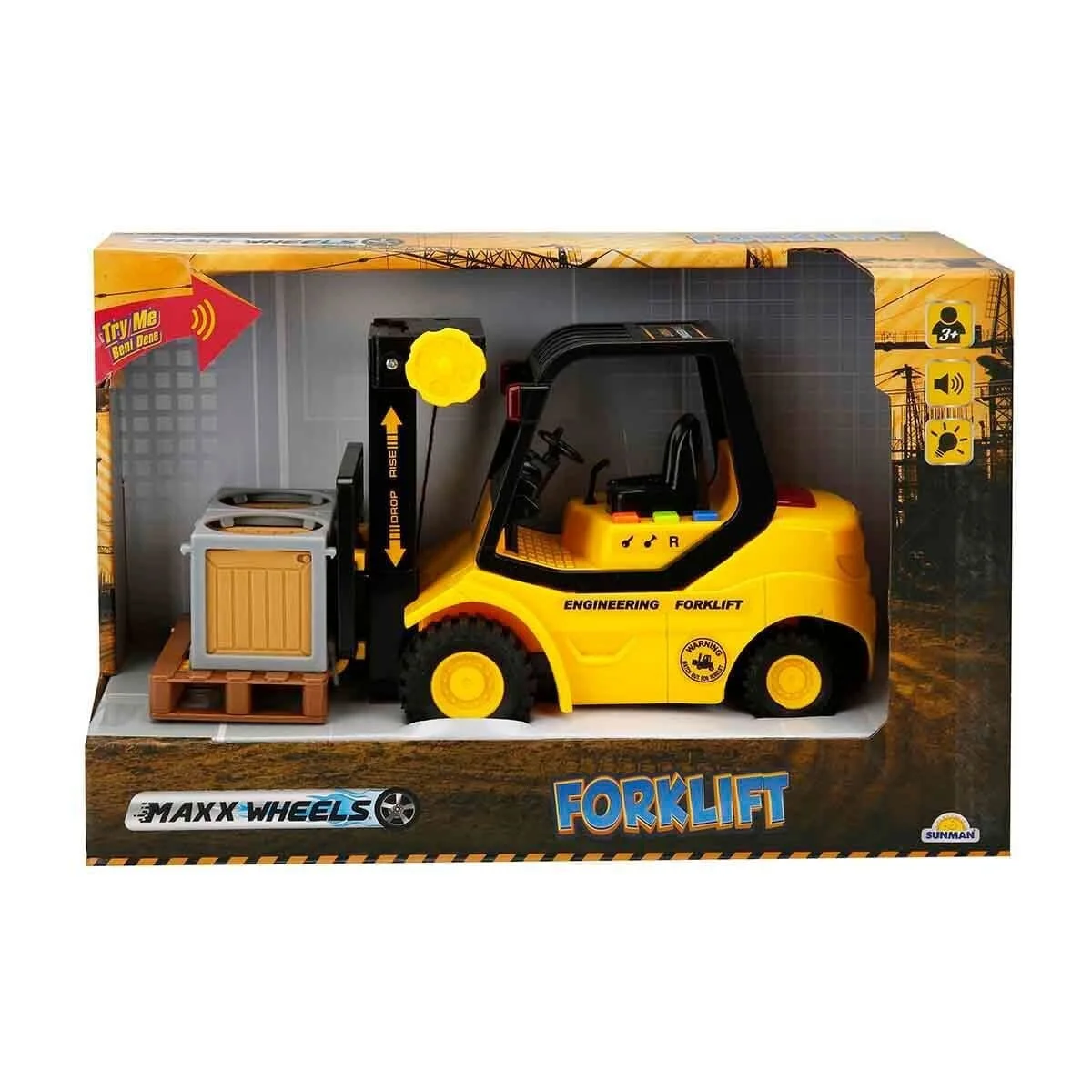 3151 SUN-YFN-MXX-1 16 Forklıft Ses Işık 24CM Fr 2A görsel 2