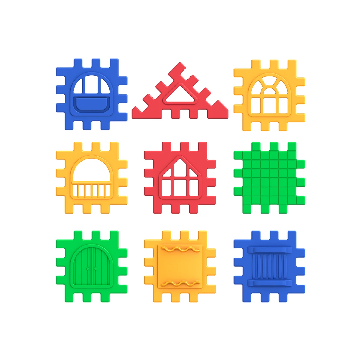 Puzzle City 64 Parça görsel 4