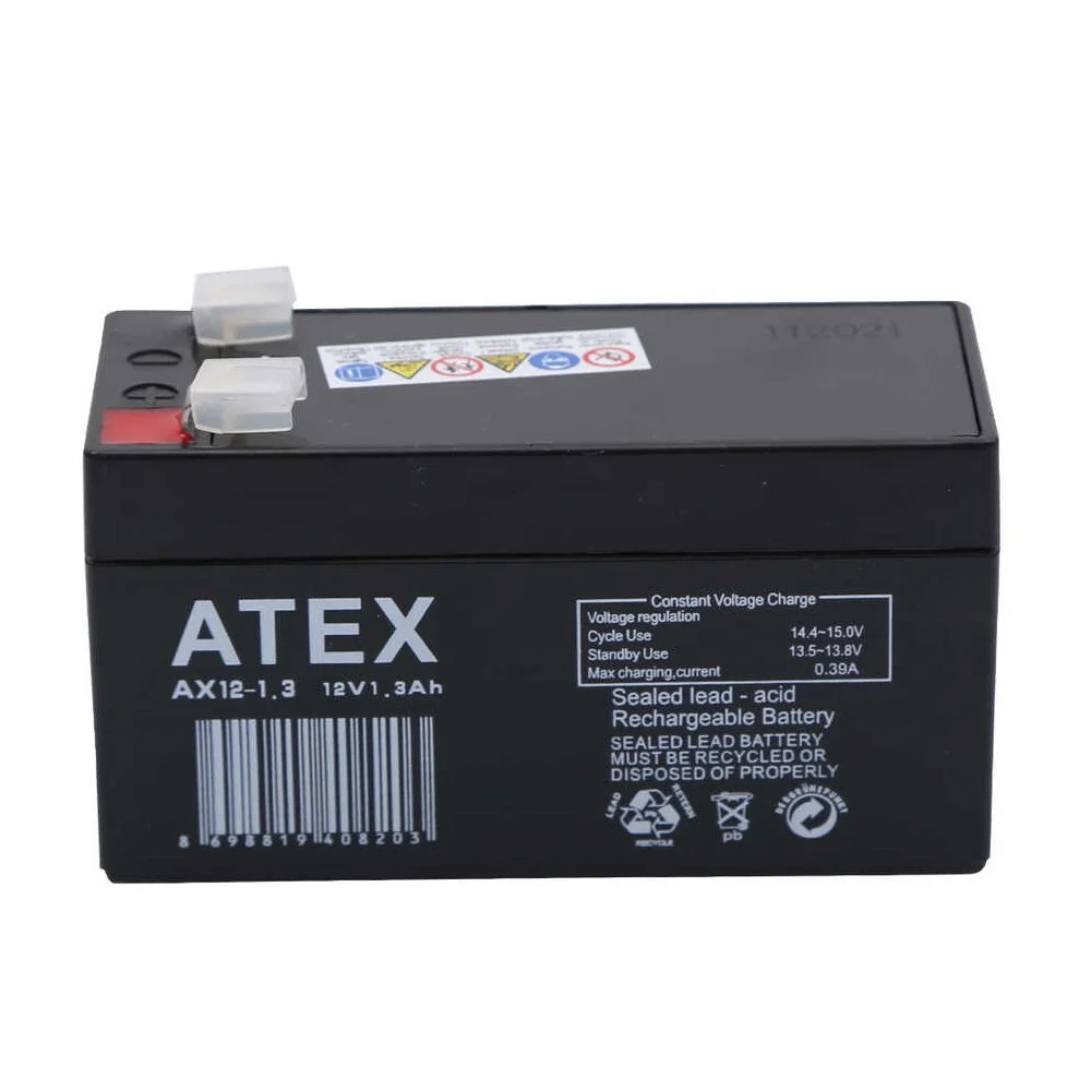 AX12-1.3 12V 1.3Ah Akü