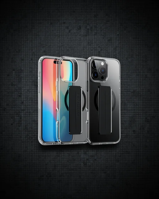 Joko Apple İphone 16 Pro Max Kılıf Alfa Magsafe Standlı Kapak - Siyah
