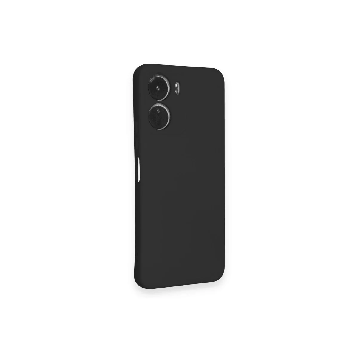 Vivo Y16 Kılıf Nano İçi Kadife Silikon - Siyah görsel 2