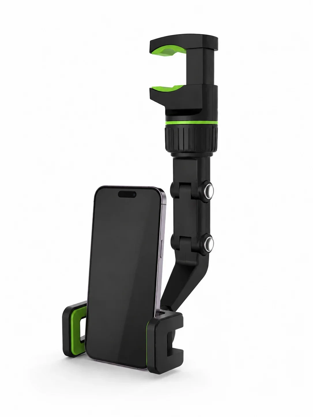 Dikiz Aynası Telefon Tutucu Katlanabilir Ayarlanabilir Araç İçi Telefon Standı görsel 4