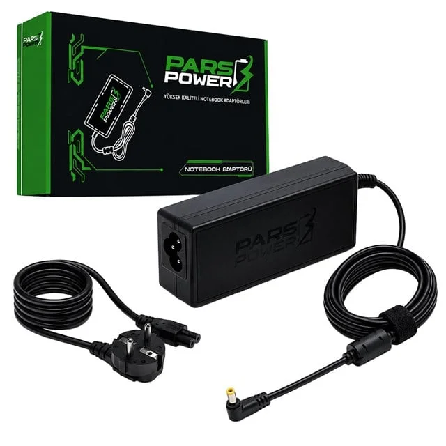 Parspower Prs-003 Plastik Kasa 19V 3.42A 65W (5.5*1.7Mm) Standart Notebook Adaptör görsel 5