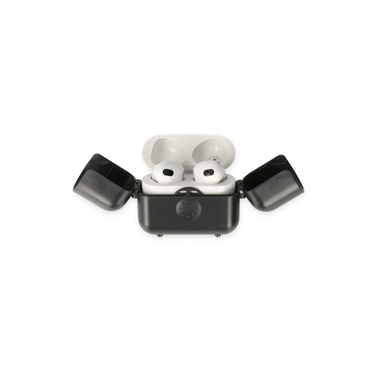 Apple Airpods 3 (3.nesil) Basmalı Kılıf - Siyah görsel 3