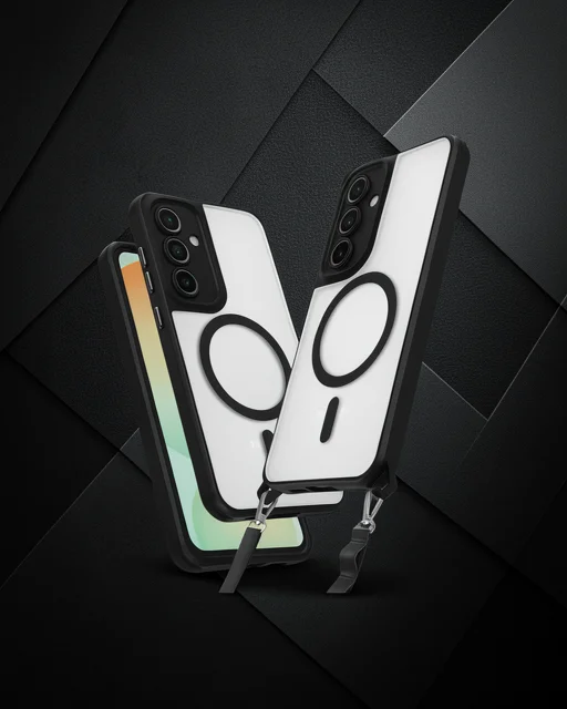 Samsung Galaxy S25 Kılıf Enka Magsafe Silikon Kılıf - Siyah