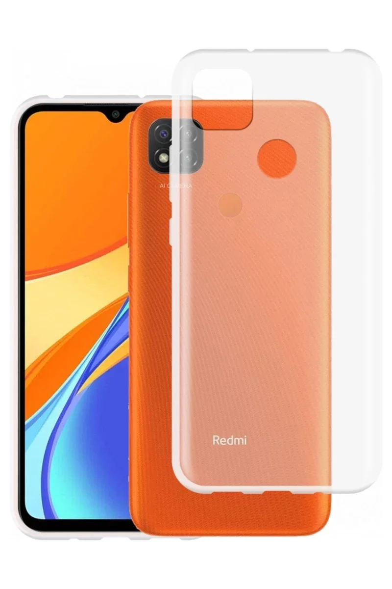 Xiao Red 9C Kılıf Lüx Şeffaf Silikon
