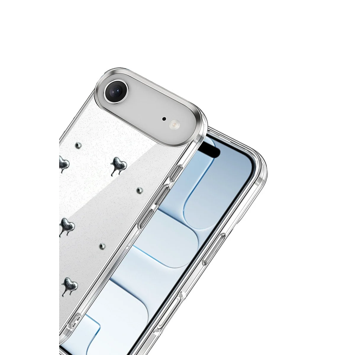 Apple İphone 17 Air Fiyonk Desenli Kapak - Desen 1 görsel 2