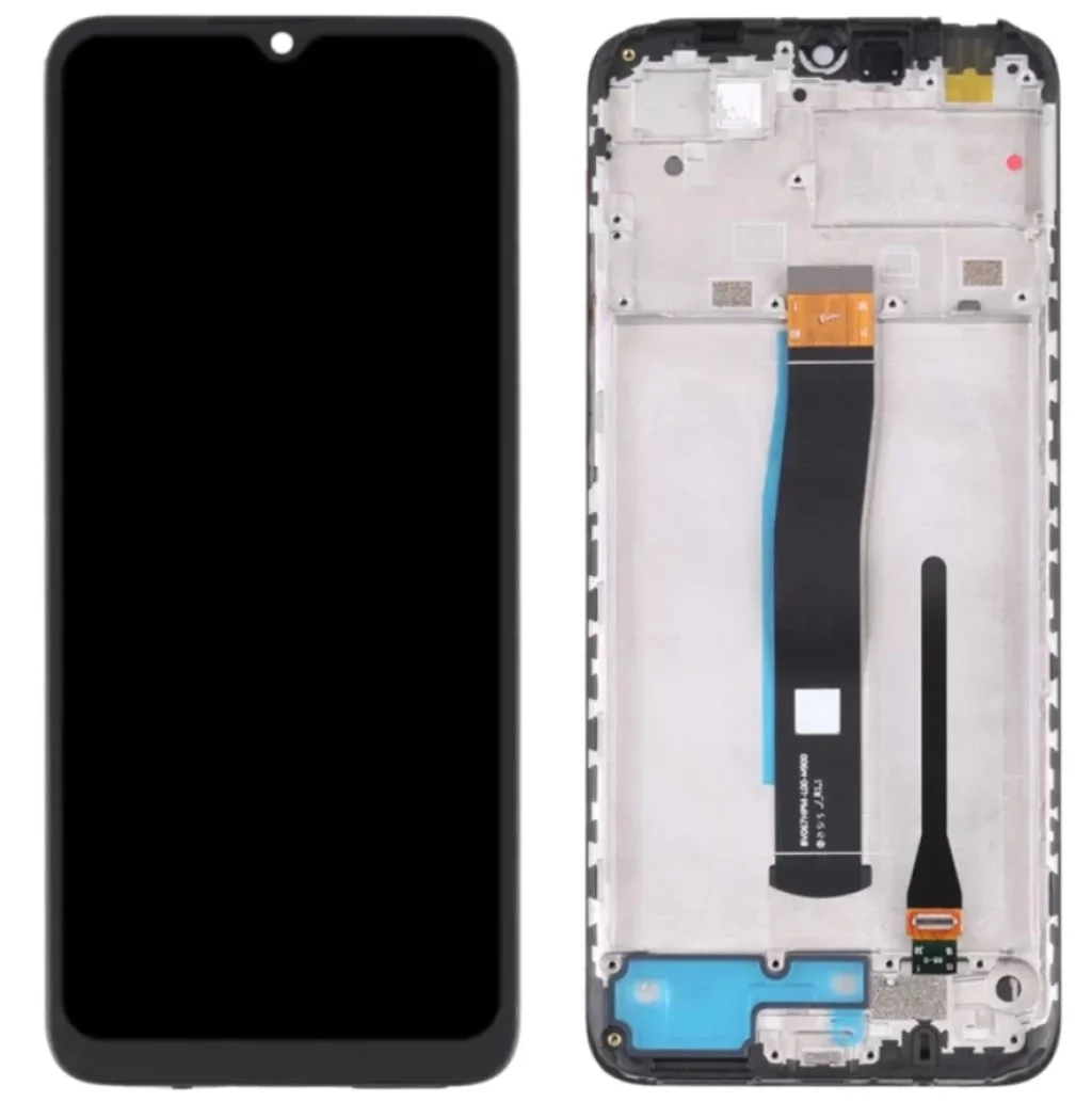 Redmi 10C UYUMLU Dokunmatik Ekran Çıtalı (Siyah) görsel 3
