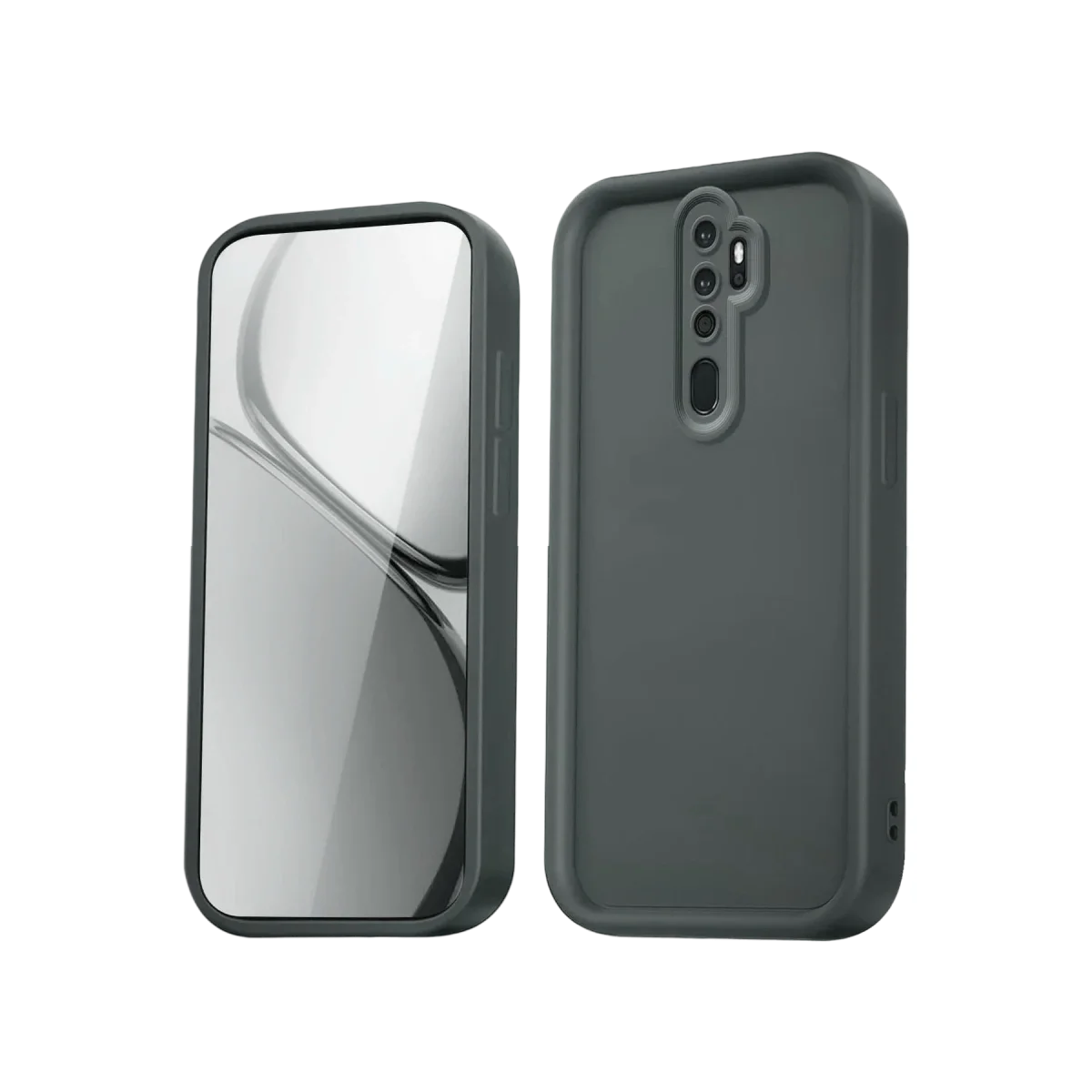 Xiaomi Redmi Note 8 Pro Kılıf Viera Silikon - Gri