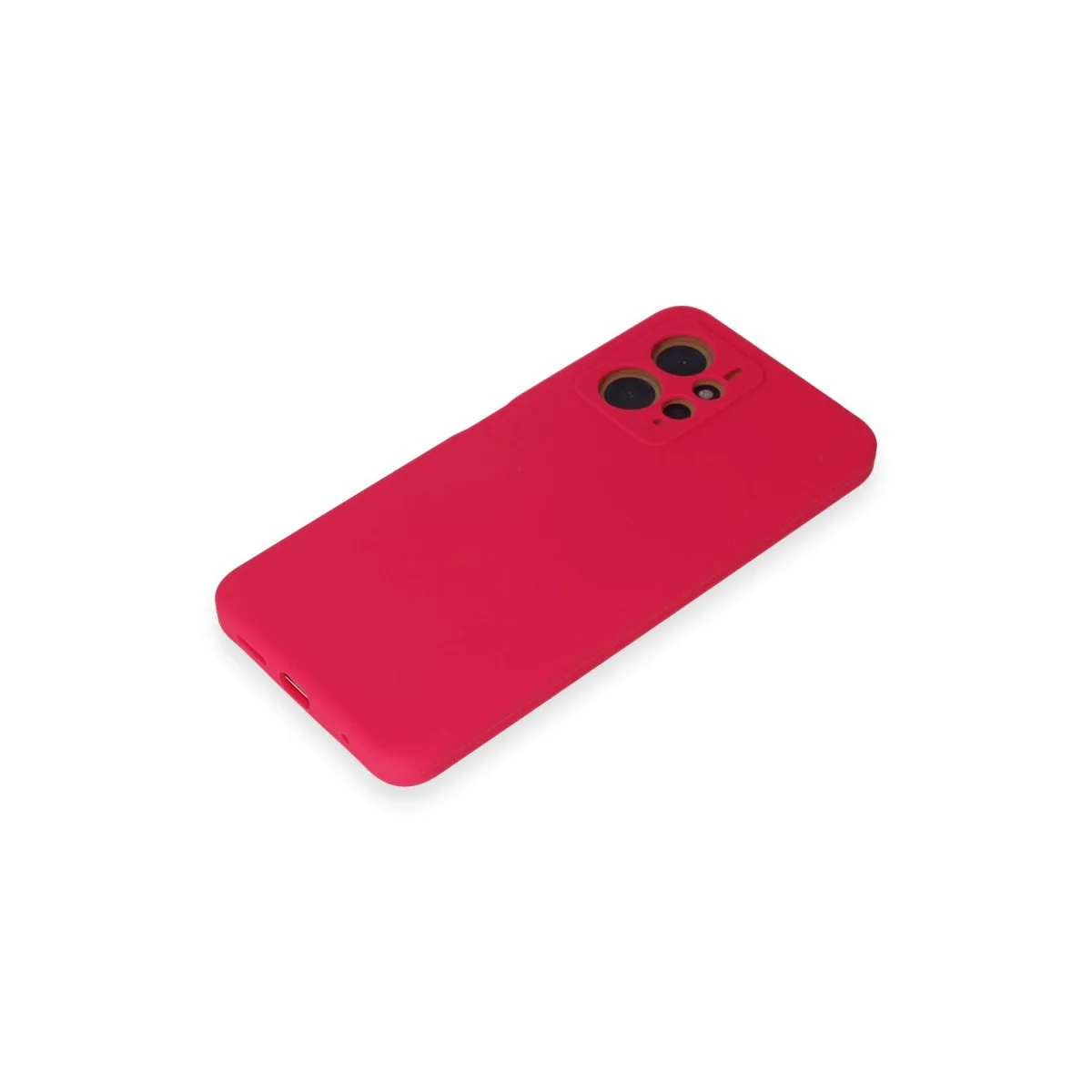 Xiaomi Redmi Note 12 4g Kılıf Nano İçi Kadife Silikon - Pembe görsel 4