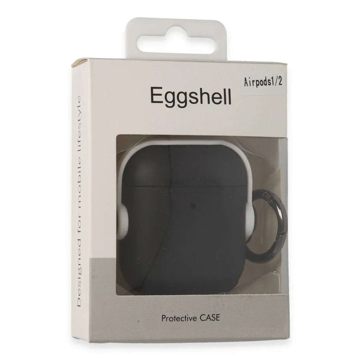 Apple Airpods 2 (2.nesil) Cool Kılıf - Siyah-Beyaz görsel 4