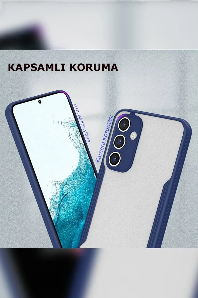 Samsung Galaxy A24 4G Kılıf Platin Silikon - Kırmızı görsel 3