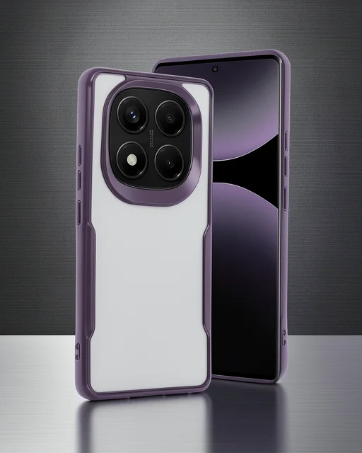 Xiaomi Redmi Note 14 Pro 5g Kılıf Boyi Silikon Kapak - Derin Mor