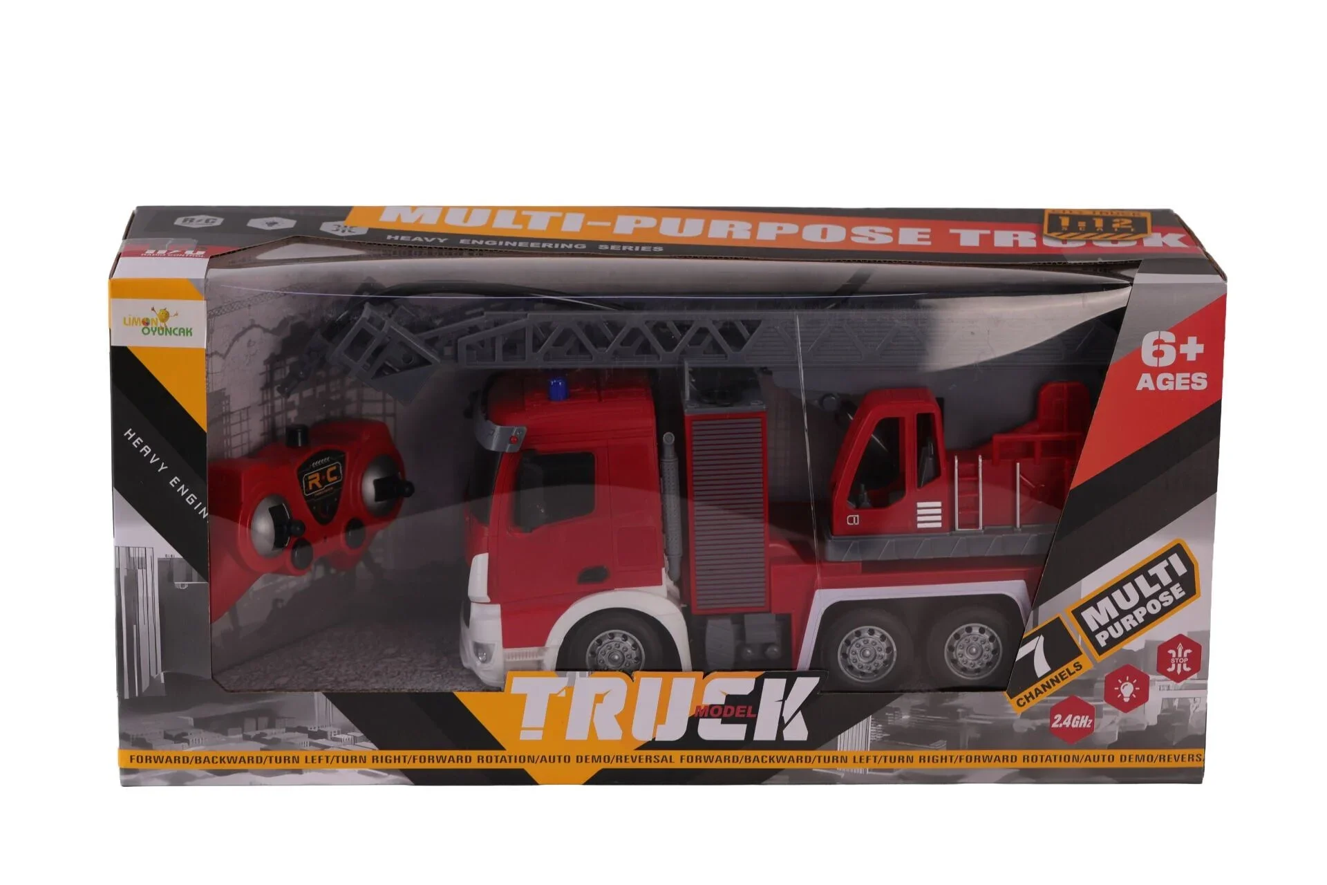 QH2802-1 Kumandalı Şarjlı İtfaiye Aracı
