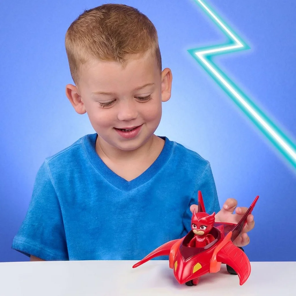 Owlette Figür ve Owl Glider Araç görsel 4