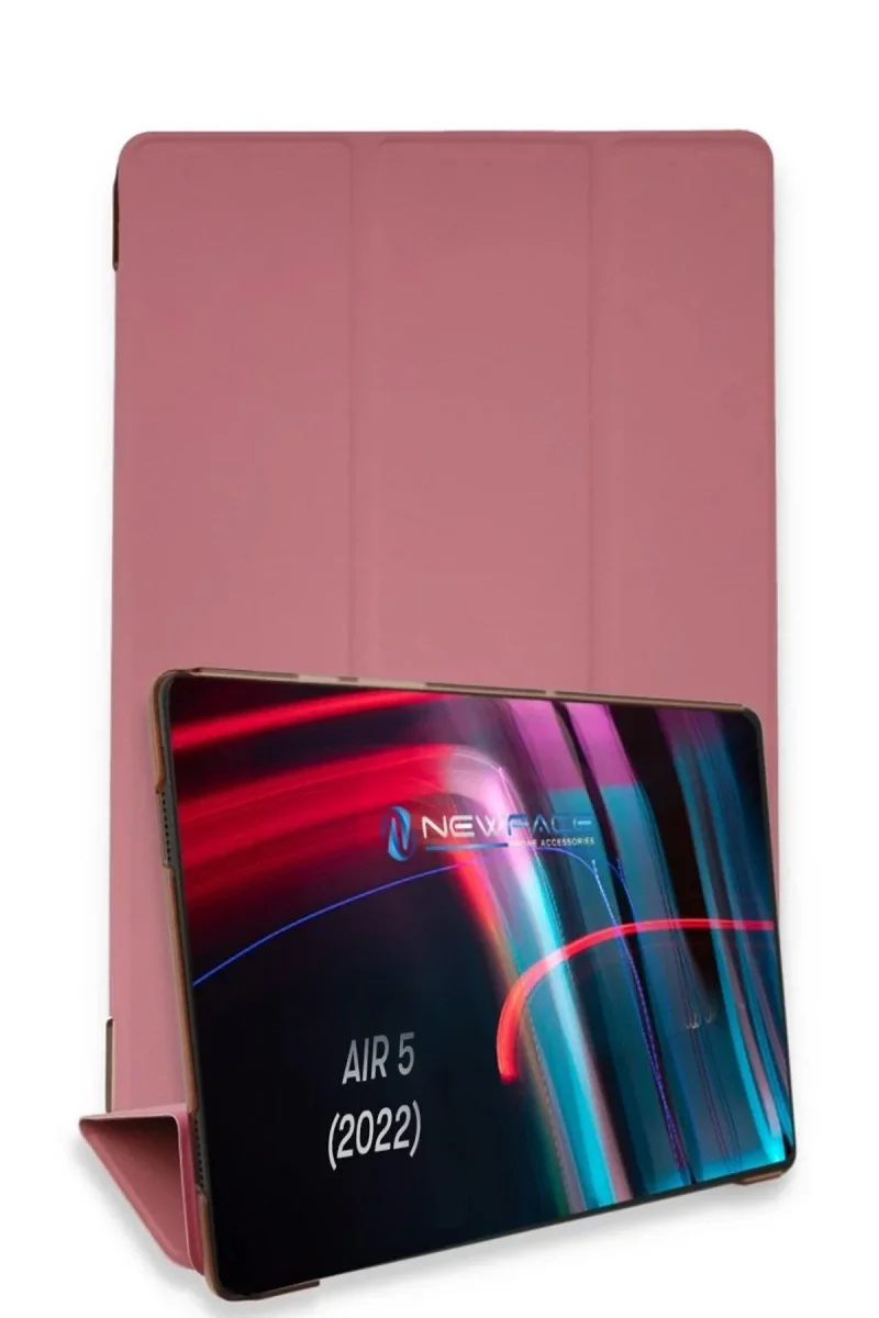 Apple iPad Air 5 (2022) Kılıf Tablet Smart Kılıf - Pembe görsel 2