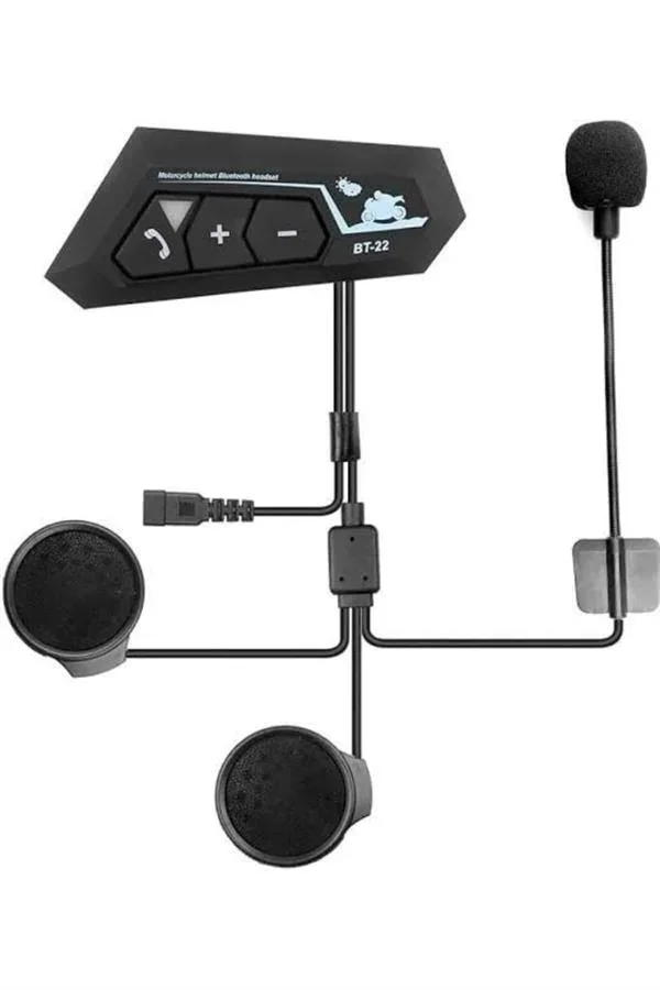 Yeni Nesil Dinleme Ve Konuşma Özellikli Intercom Kask Kulaklığı 5.0 Bluetooth görsel 3