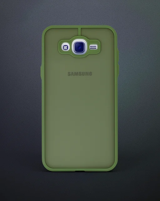 Samsung Galaxy J7 Kılıf Montreal Silikon Kapak - Açık Yeşil