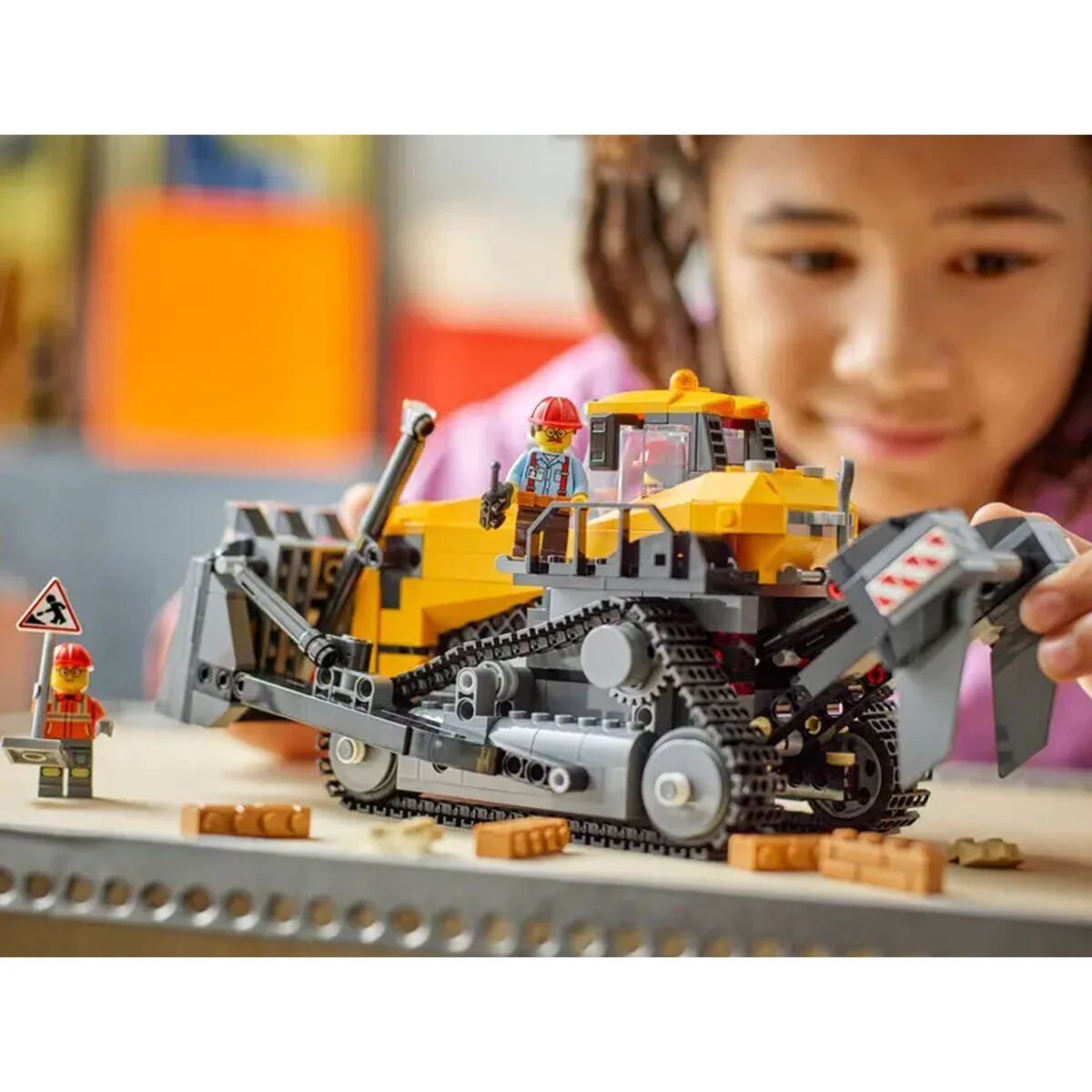 60466 Lego City Buldozer 682 parça +8 yaş görsel 4