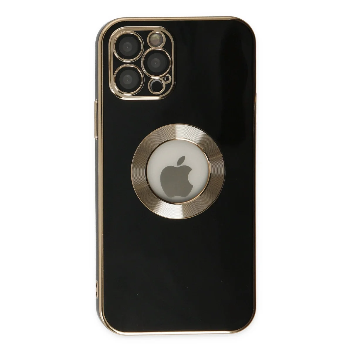 Apple İphone 12 Pro Kılıf Store Silikon - Siyah görsel 2