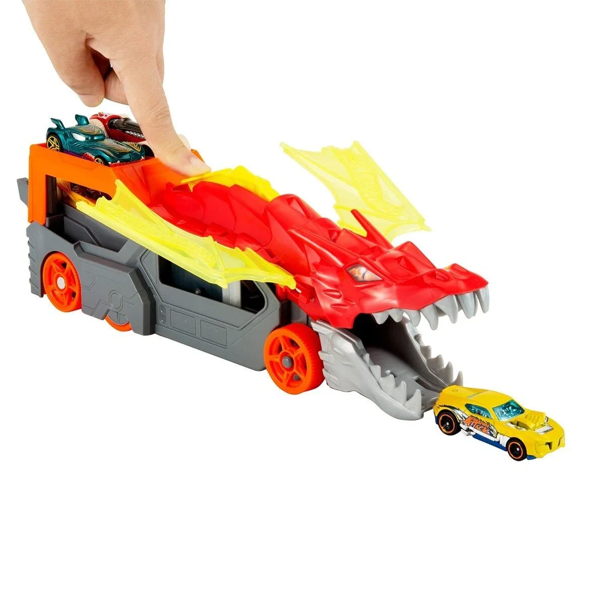 GTK42 Hot Wheels Fırlatıcı ve Taşıyıcı Ejderha görsel 3