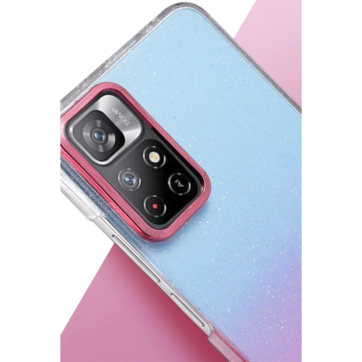 Xiao Red Note 11 Pro Glossy Kapak - Mor görsel 2