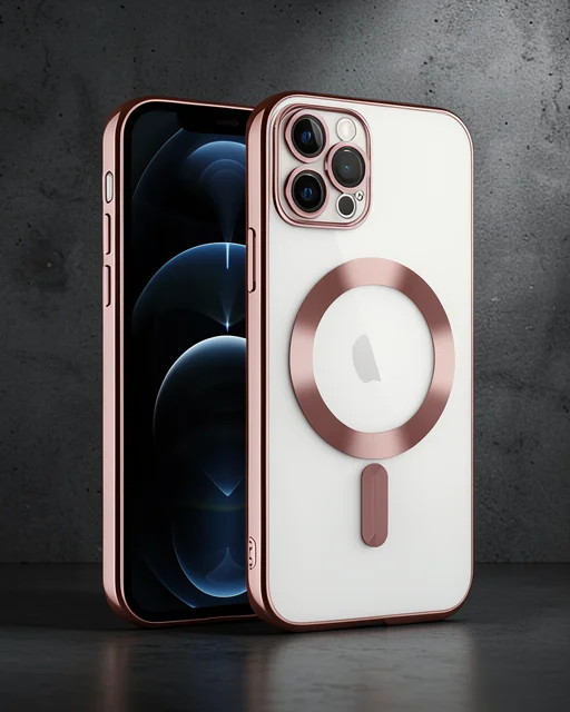 Apple İphone 14 Pro Max Kılıf Kross Magneticsafe Kapak - Rose
