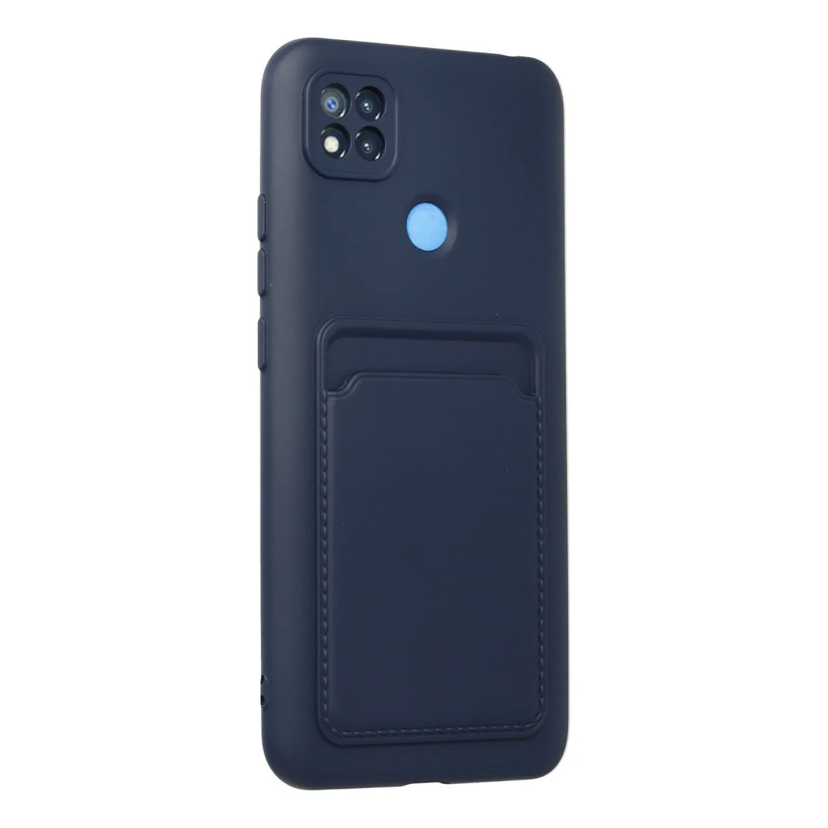 Xiaomi Redmi 9c Kılıf Kelvin Kartvizitli Silikon - Lacivert görsel 2
