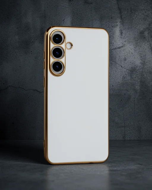 Samsung Galaxy S24 Kılıf Volet Silikon - Beyaz