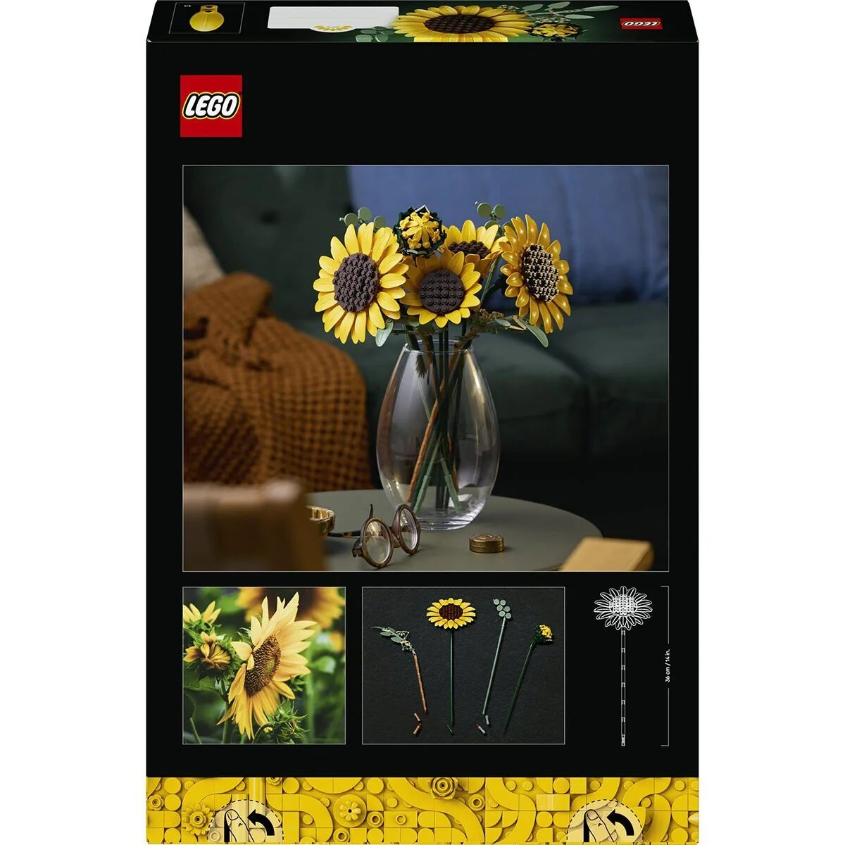 11502 Lego Botanicals Ayçiçeği Buketi 686 parça +18 yaş görsel 4