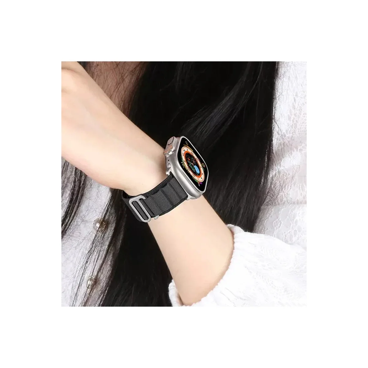 Apple Watch 38mm Mountain Kordon - Yeşil görsel 2