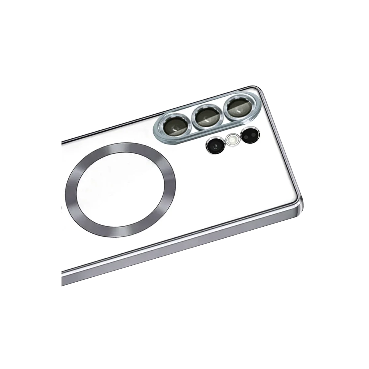 Samsung Galaxy S26 Ultra Kross Magneticsafe Kapak - Titan Gri görsel 3