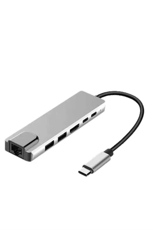 Macbook Pro/air Uyumlu USB Type-C 8 In 1 Hub Dönüştürücü Çevirici Çoklayıcı USB Hdmı cro Sd 8 Girişli görsel 3