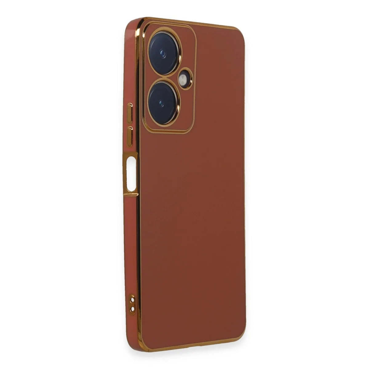 Vivo Y27 Kılıf Volet Silikon - Kırmızı görsel 2