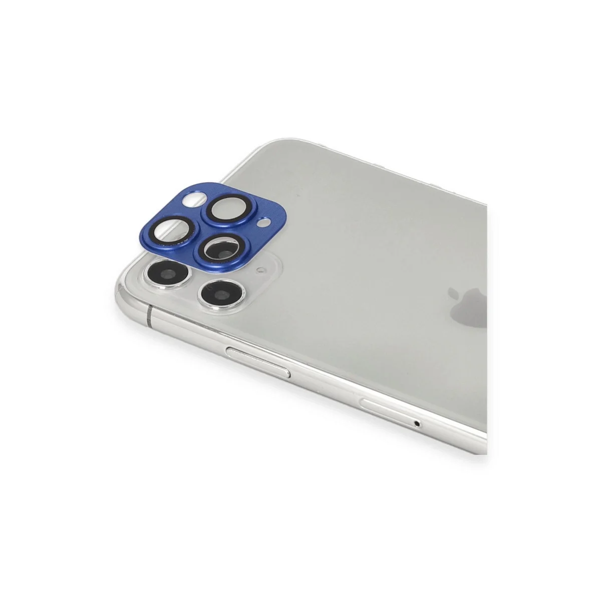 Apple İphone 11 Pro Max Pers Alünyum Kamera Lens - Lacivert görsel 2