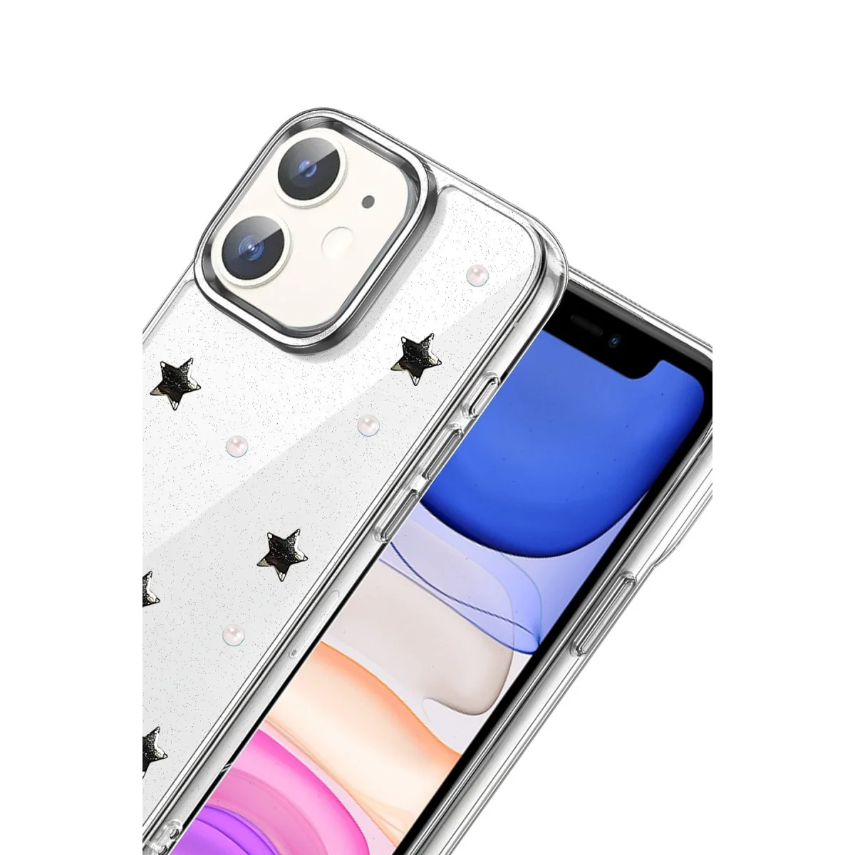 Apple İphone 11 Fiyonk Desenli Kapak - Desen 7 görsel 2