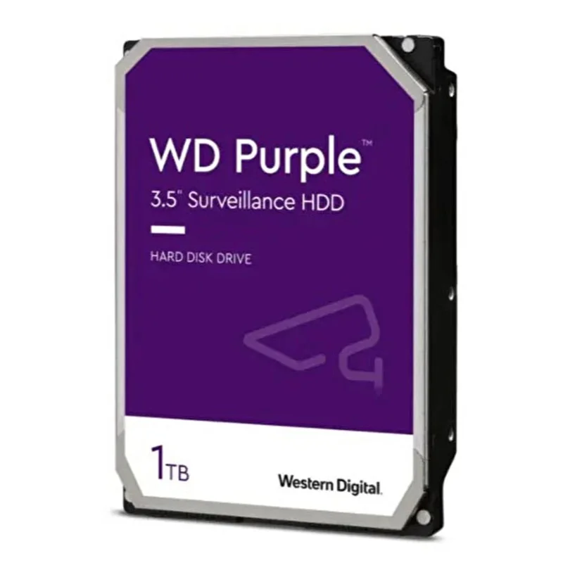 1 Tb 3.5 Purple SATA3 5400RPM 64MB 7/24 Guvenlık WD11PURZ (3 Yıl Resmı Dıst Garantılı)