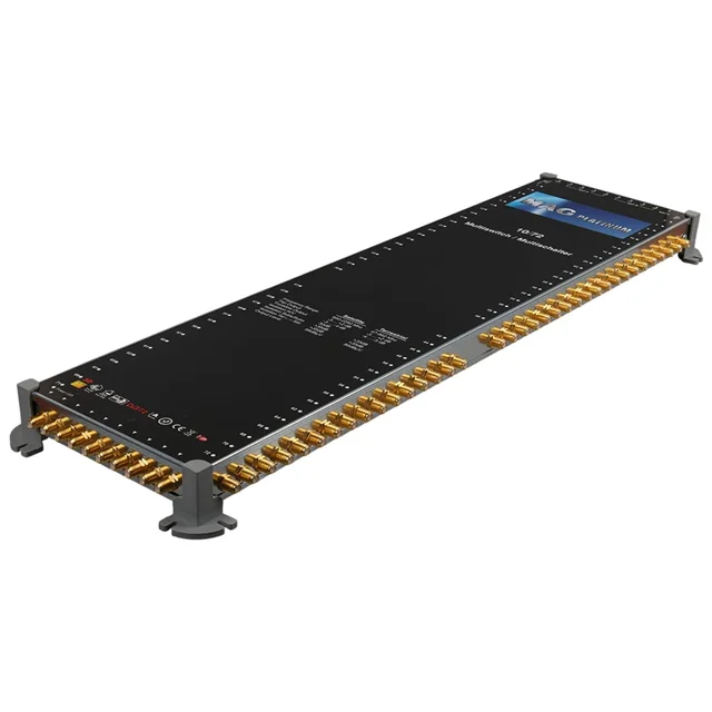 Mag Platinum MP 10/72 Multiswitch 10 Giriş 72 Çıkışlı Merkezi Hibrit 4K Ve 3D Destekli Uydu Santrali görsel 3