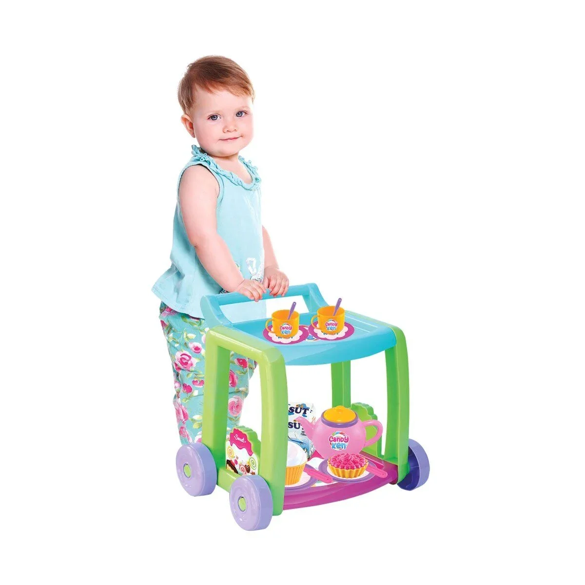 03354 Candy Çay Servis Arabası görsel 3