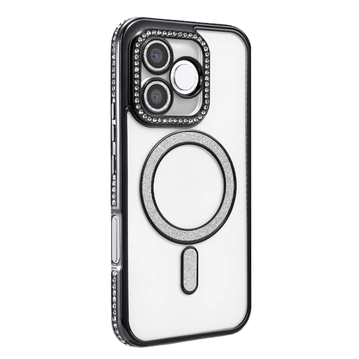 Huawei Honor 600 Lite Joke Simli Magneticsafe Kılıf - Siyah görsel 2
