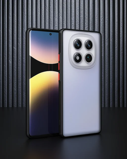 Xiaomi Redmi Note 14 Pro 5g Kılıf Montreal Silikon Kapak - Siyah