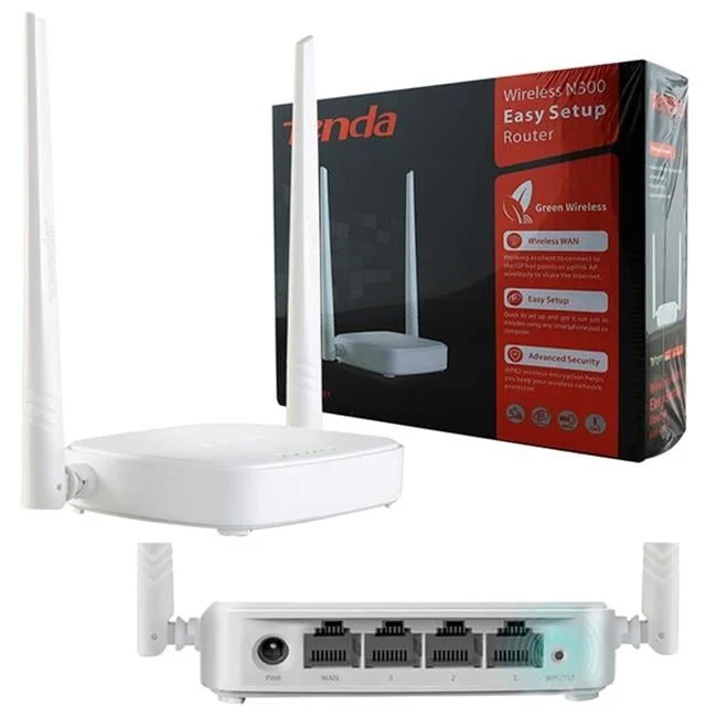 Tenda N301 4 Port 300 Mbps Router Ap Repeater görsel 3