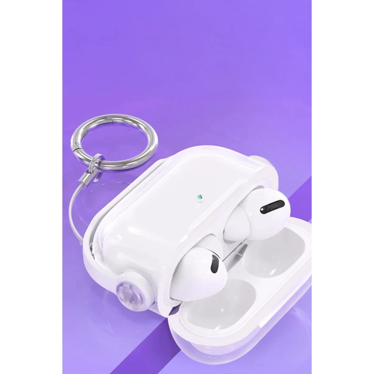 Apple Airpods Pro 3 (3.nesil) Tema Kılıf - Yeşil görsel 4