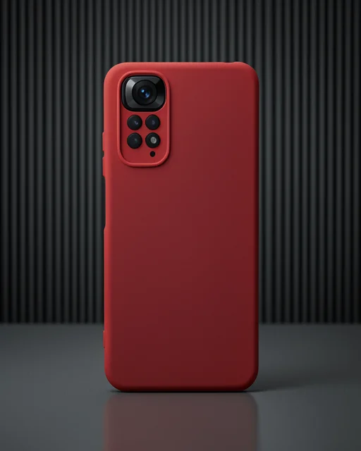 Xiaomi Redmi Note 11 Kılıf Nano İçi Kadife Silikon - Lila