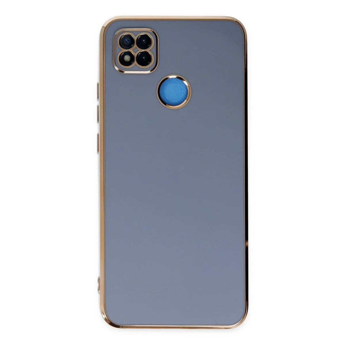 Xiaomi Redmi 9c Kılıf Volet Silikon - Mavi görsel 2
