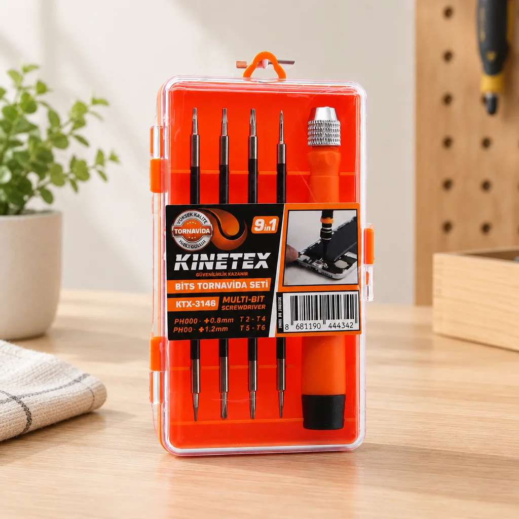 Bits Tornavida Uç Seti - Hassas Elektronik Tamir Uçları