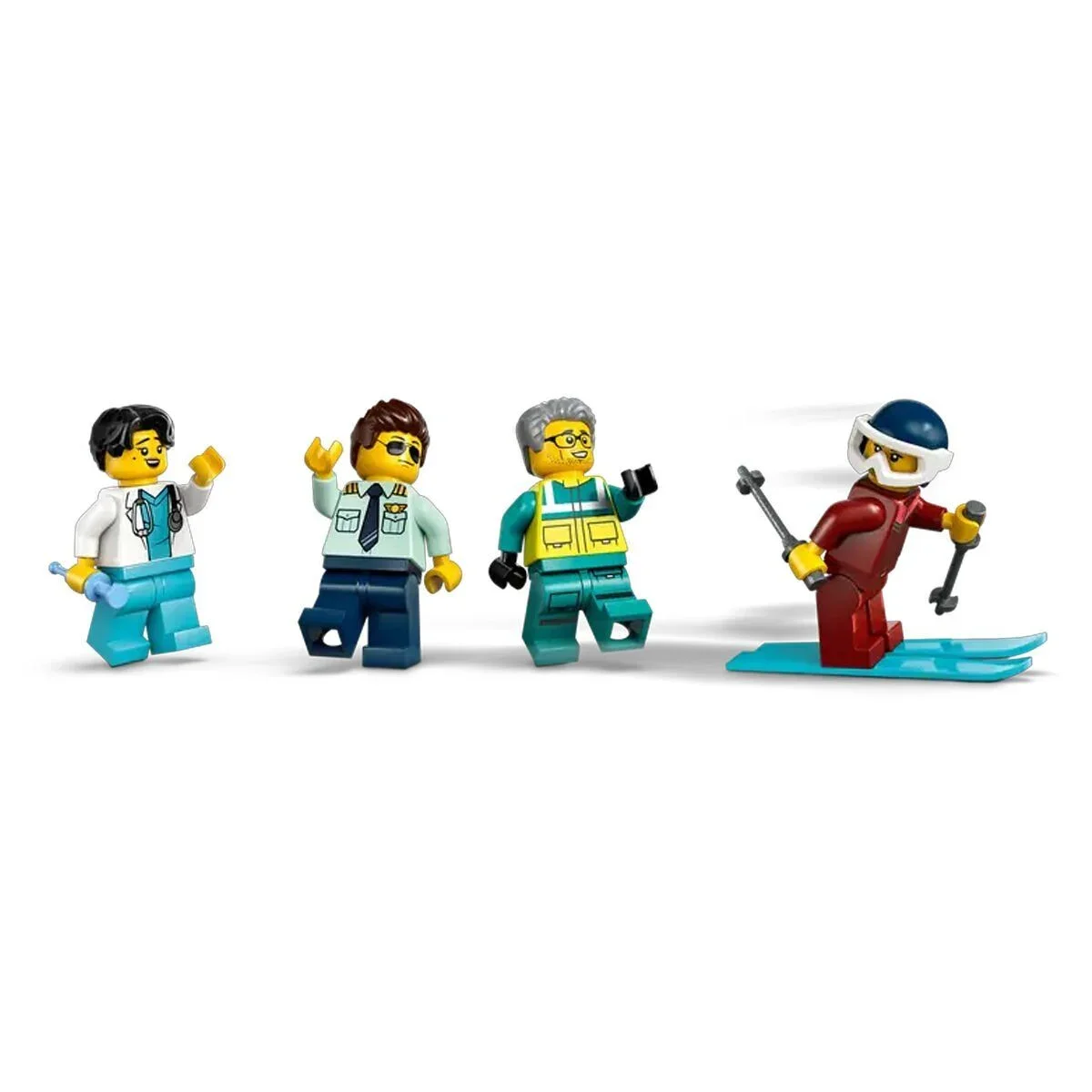 60465 Lego City Helikopter Ambulans Uçağı 403 parça +6 yaş görsel 3