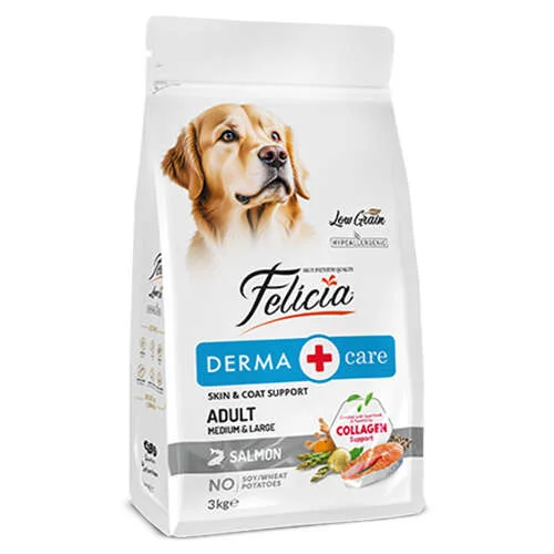 Somonlu az tahıllı 3k yetişkin köpek maması felicia
