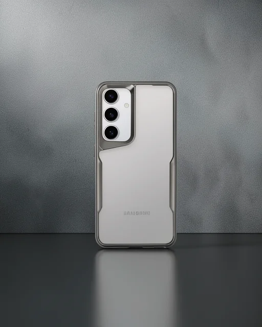 Samsung Galaxy A24 4g Kılıf Boyi Silikon Kapak - Titan Gri